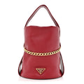 Nappa Petit Sac Mini Bucket Bag Ciliegia