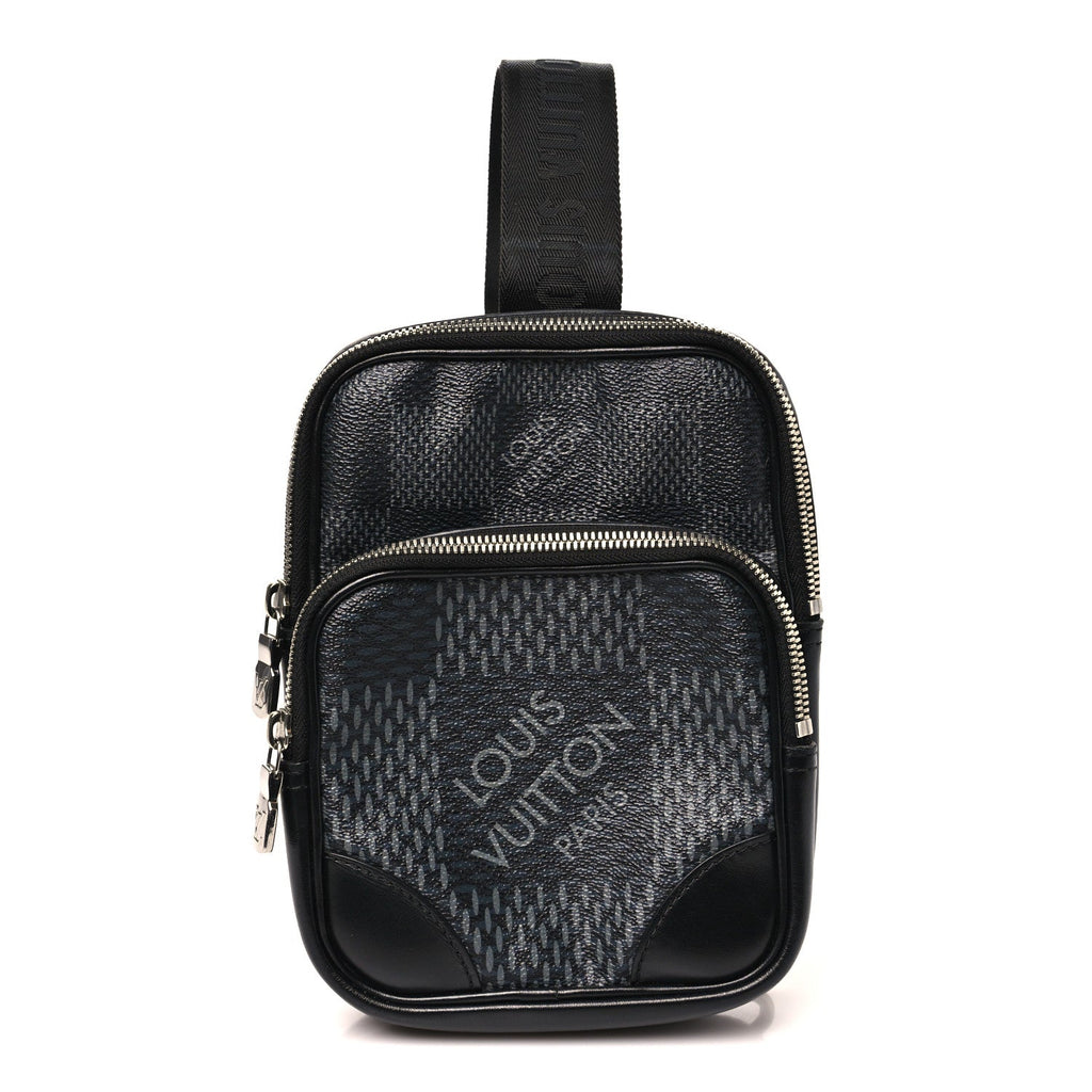 Damier Graphite 3D Amazone Sling Bag Black