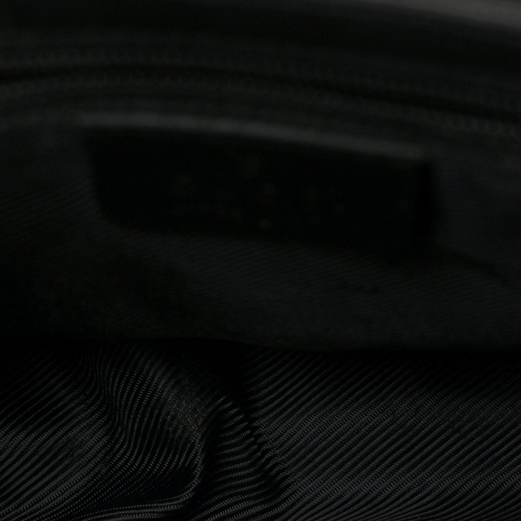 GG Monogram Web Flight Belt Bag Black