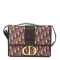 Oblique 30 Montaigne Flap Bag Burgundy