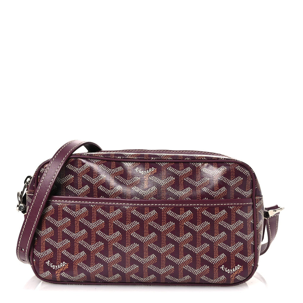Goyardine Sac Cap Vert Burgundy