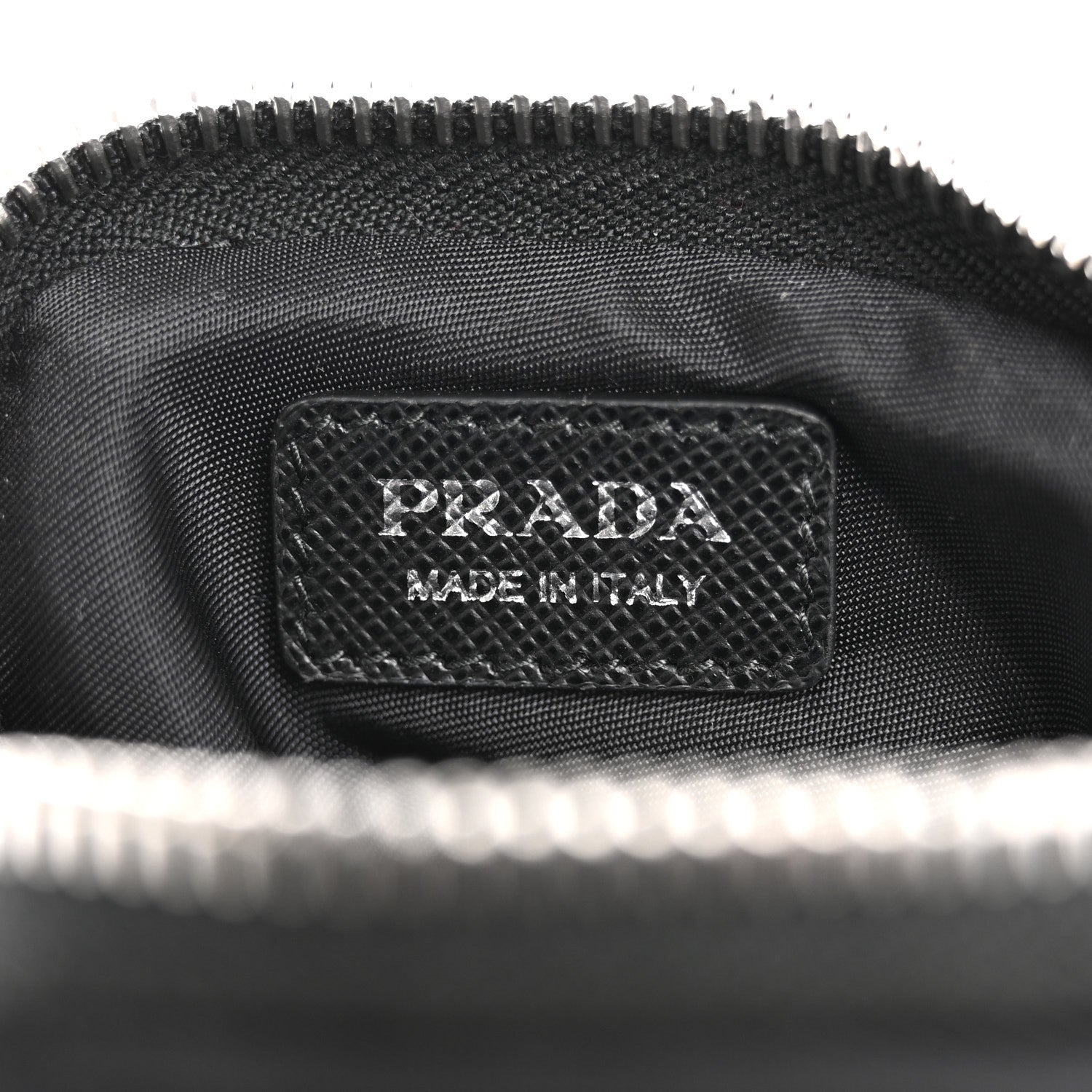 Re-Nylon Belt With Square Pouch Black