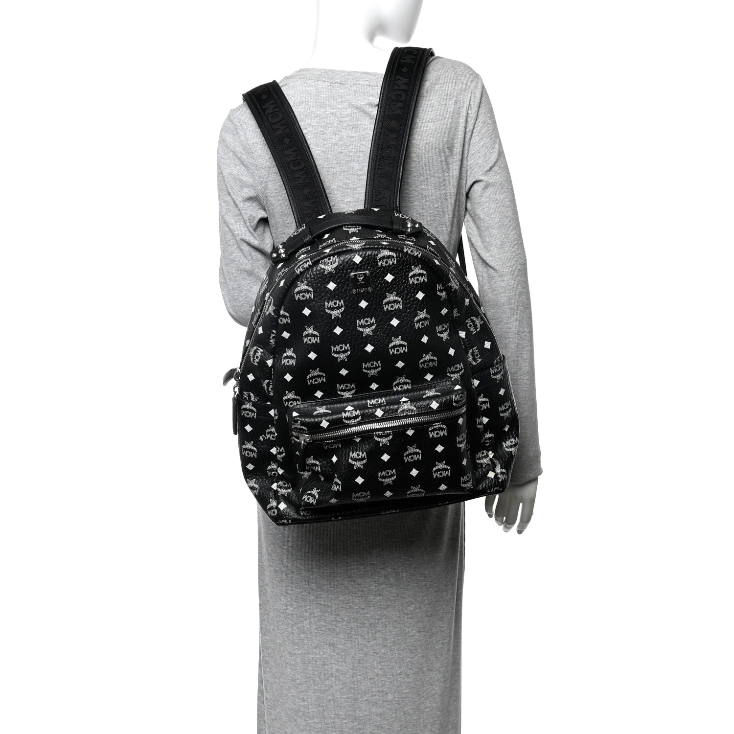 Visetos Medium Stark Backpack Black