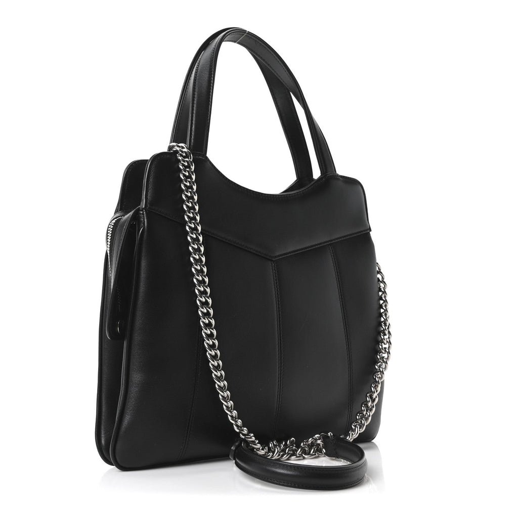 Calfskin Petite GG Small Tote Bag Black
