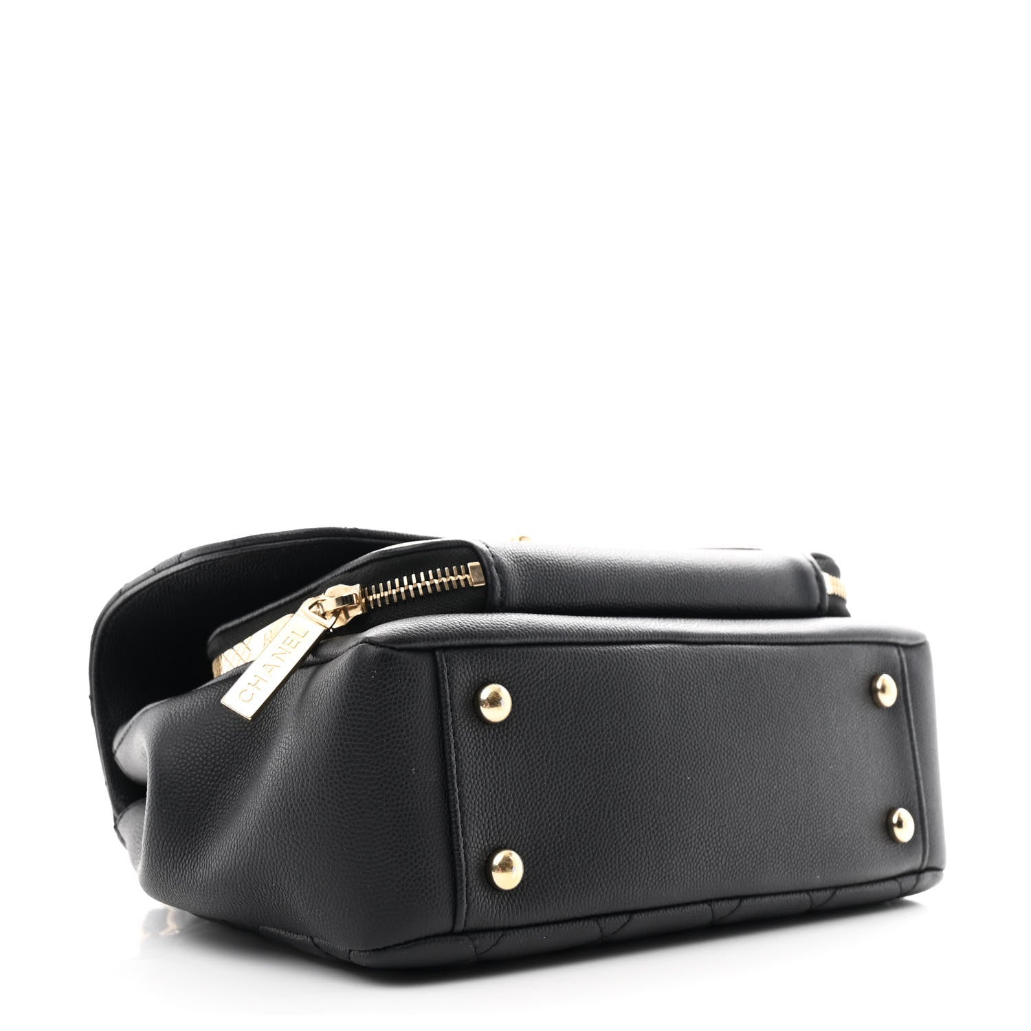 Caviar Quilted Medium Business Affinity Flap Black