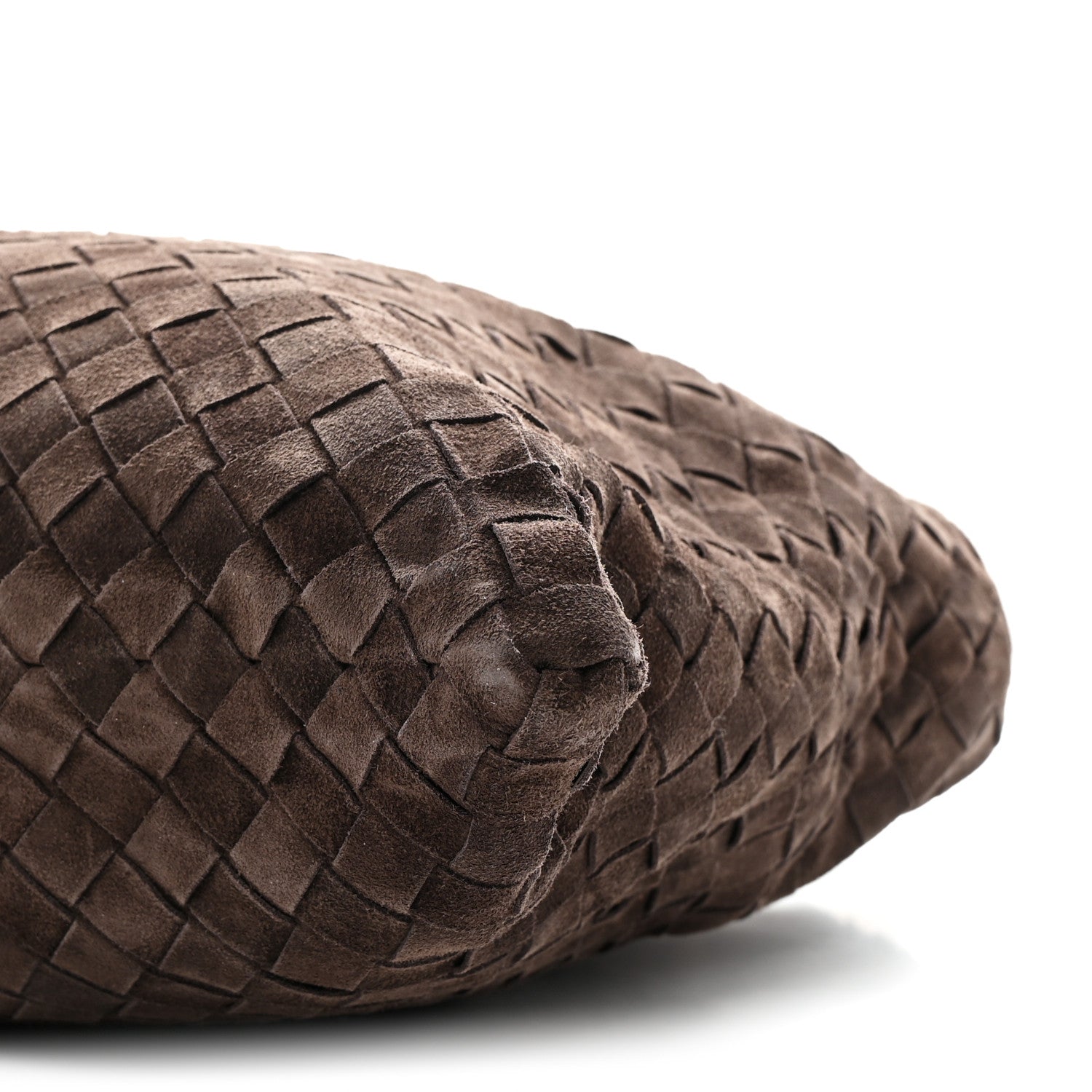 Suede Intrecciato Small Hop Fondant