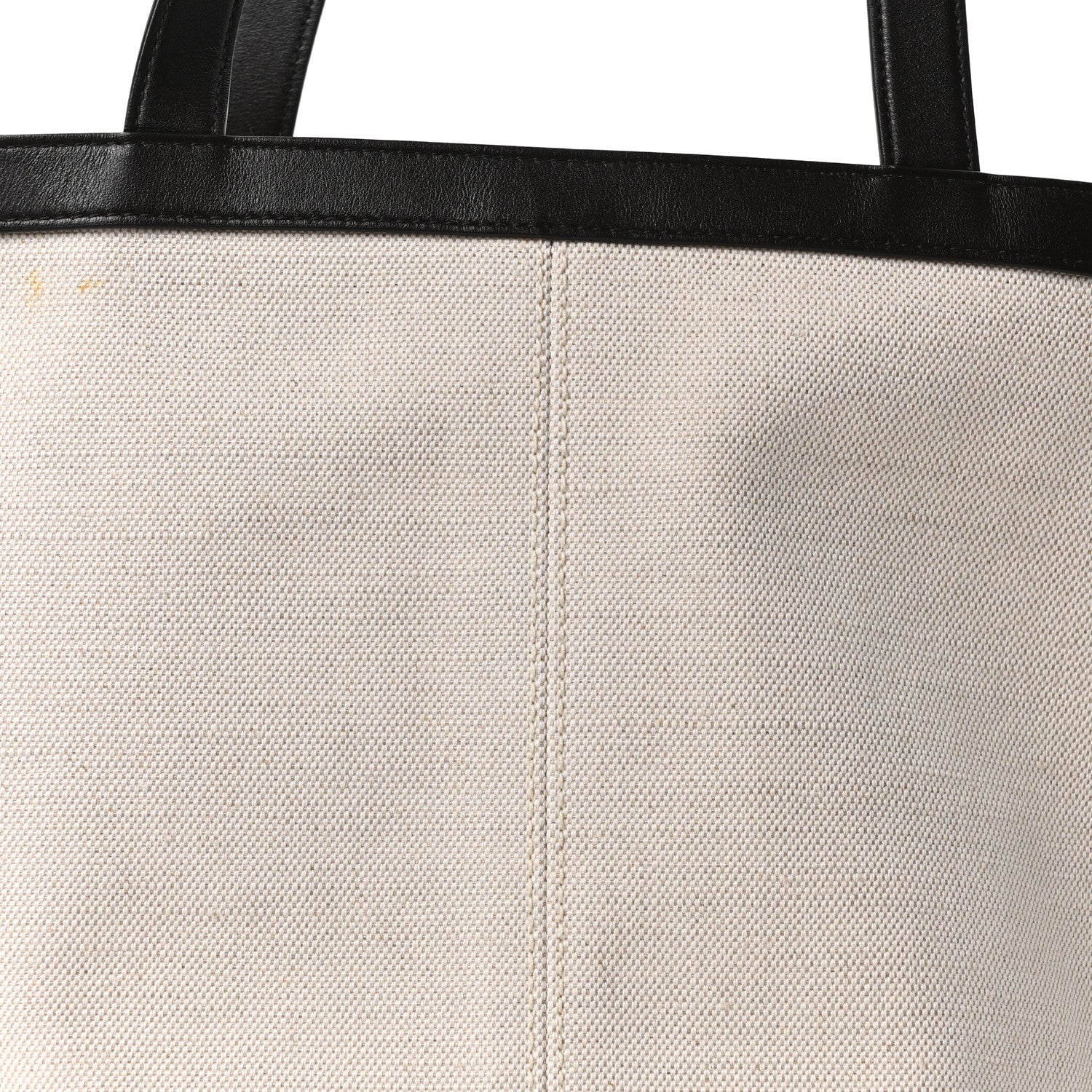 Canvas Mix Nappa Intrecciato Flip Flap Tote Natural Fondant