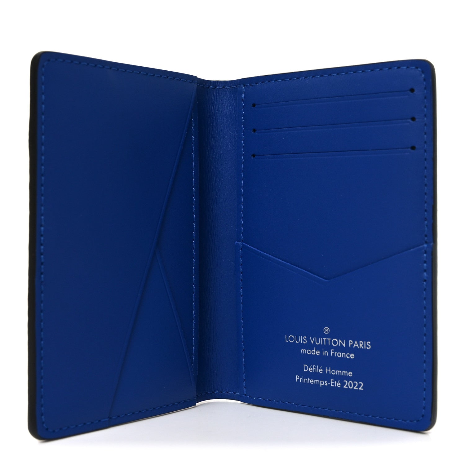 Taurillon Illusion Pocket Organizer Bleu Vert
