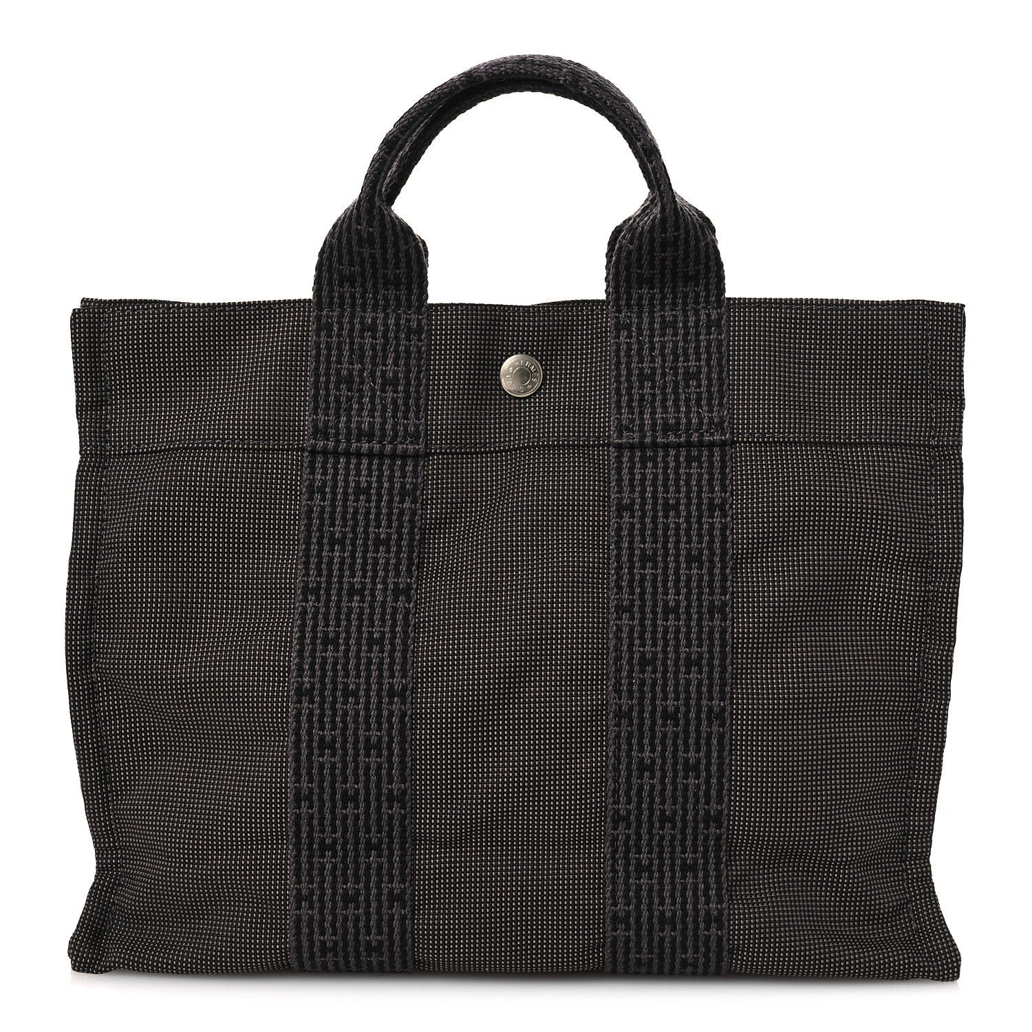 Canvas Herline PM Tote Grey