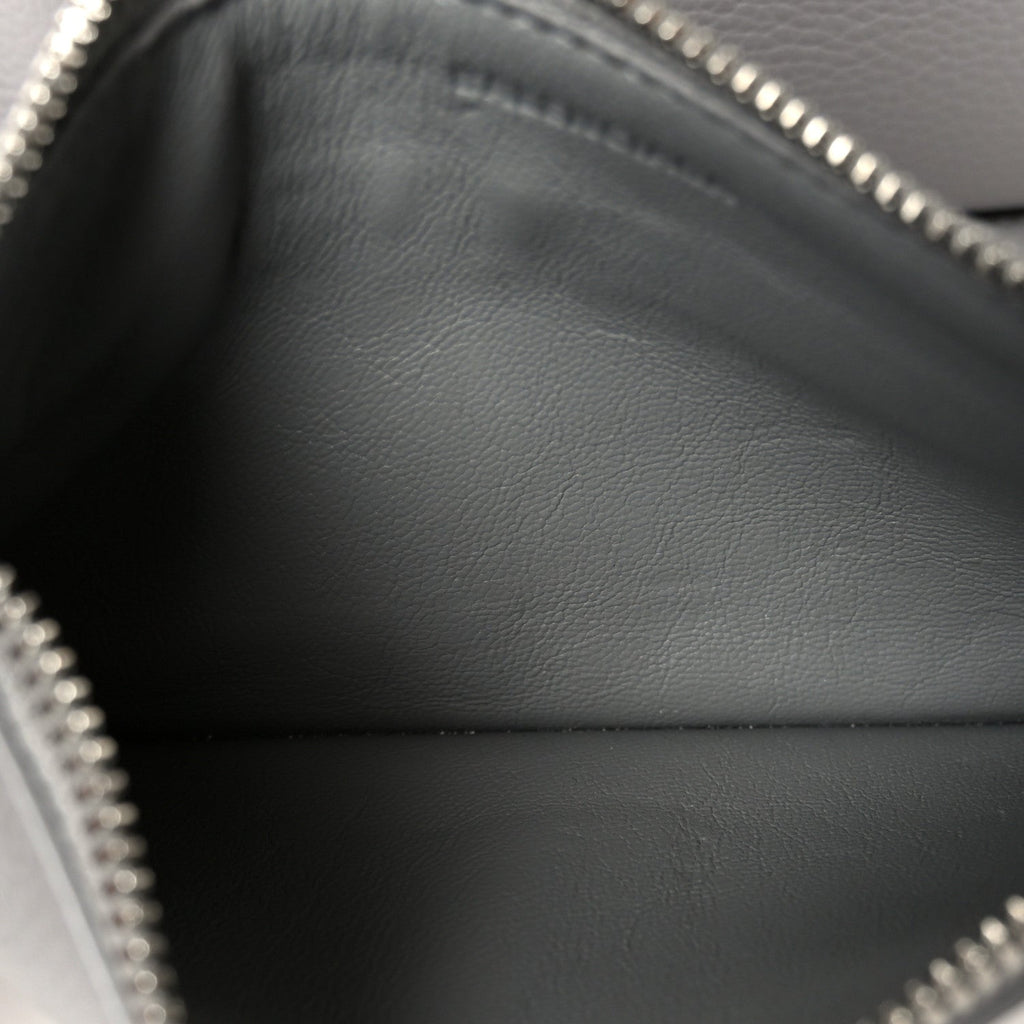 Calfskin Logo Embossed Small Tool 2.0 North-South Tote Balenciaga Grey