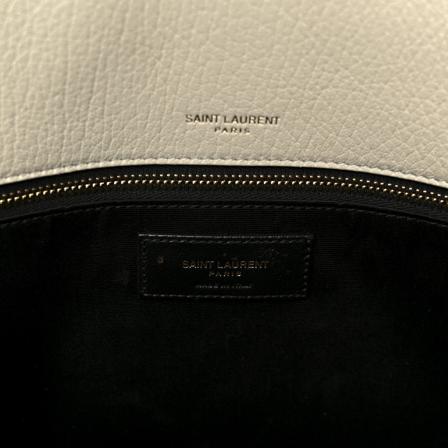 Grained Lambskin Monogram Large Niki Chain Satchel Crema Soft