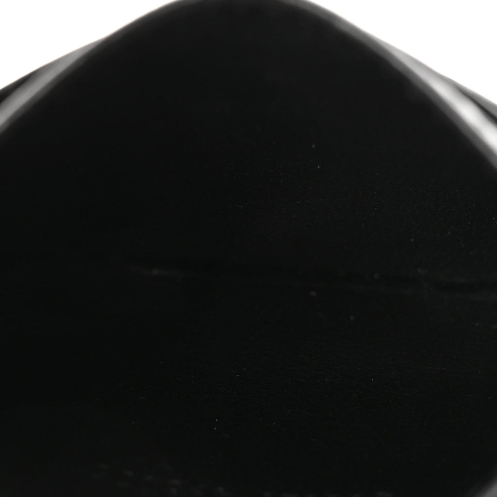 Calfskin Matelasse GG Marmont  Holder Black