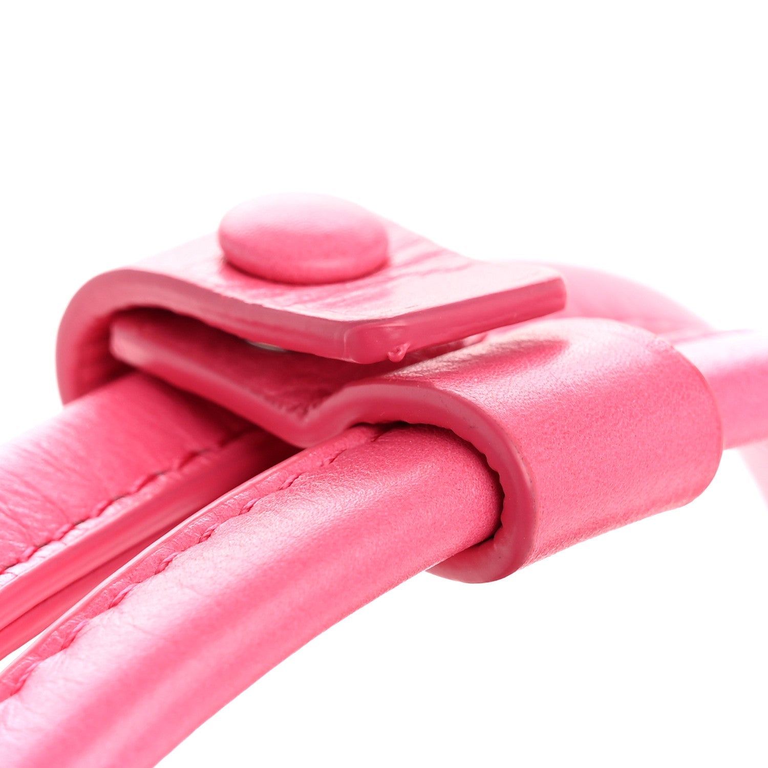 Paper Calfskin Maxi Intrecciato Mini Arco Pink