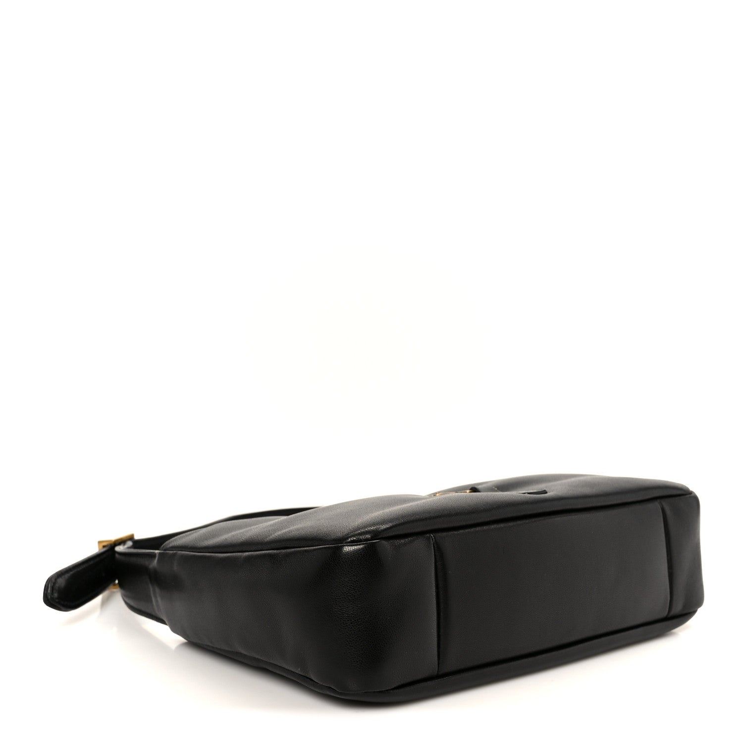 Padded Lambskin Le 5 A 7 Hobo Black