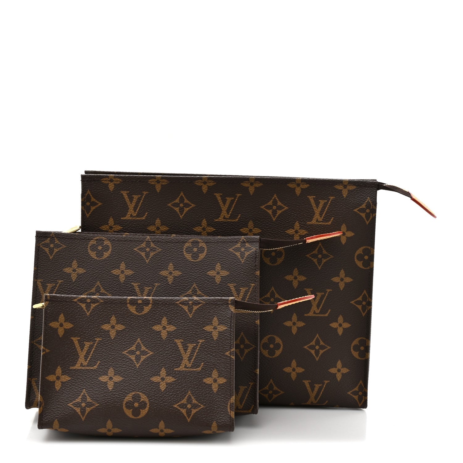 Monogram Trio Toilet Pouch Set