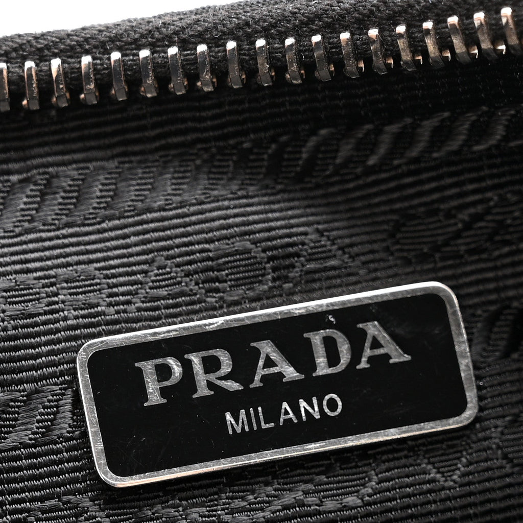 Re-Nylon Saffiano Re-Edition 2005 Shoulder Bag Black
