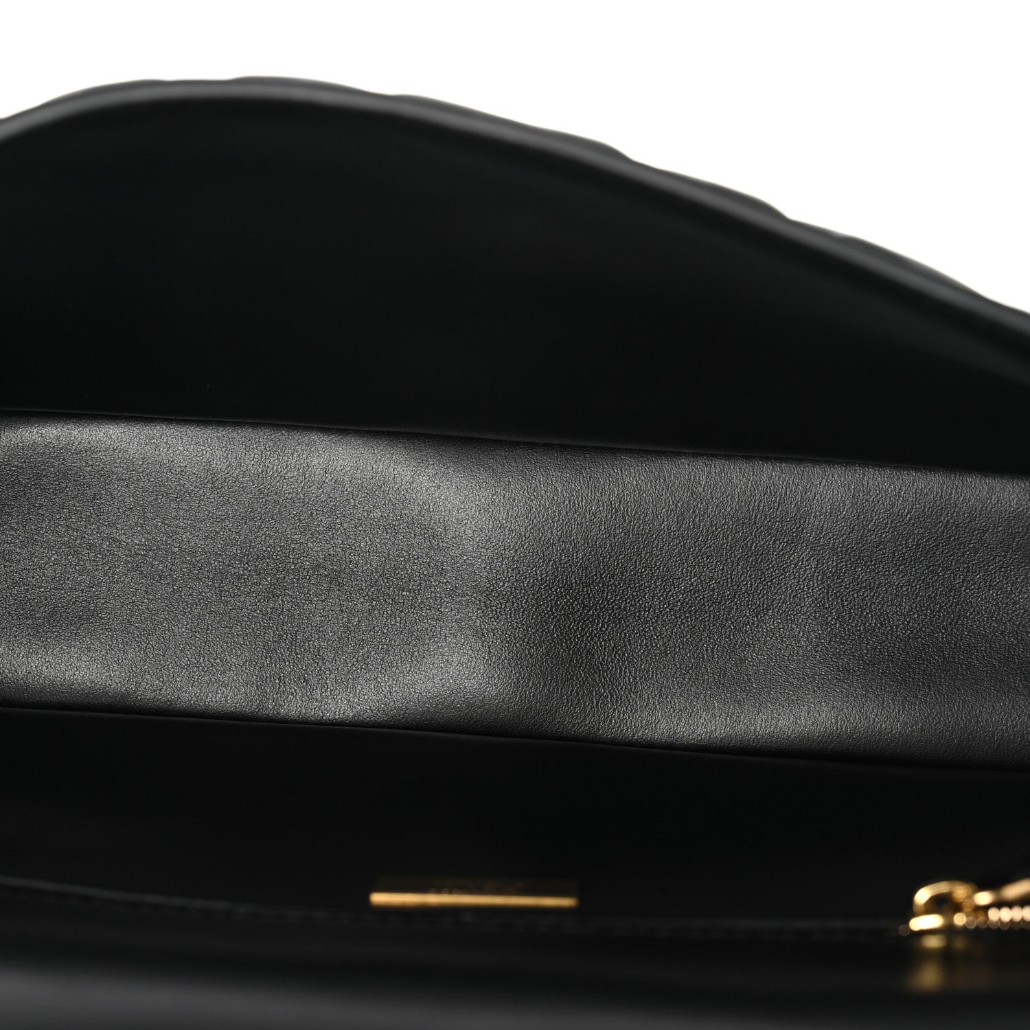 Nappa FF 1974 Embossed Baguette Black