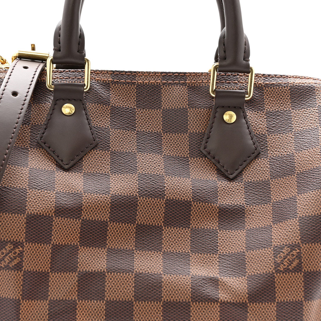 Damier Ebene Speedy Bandouliere 25