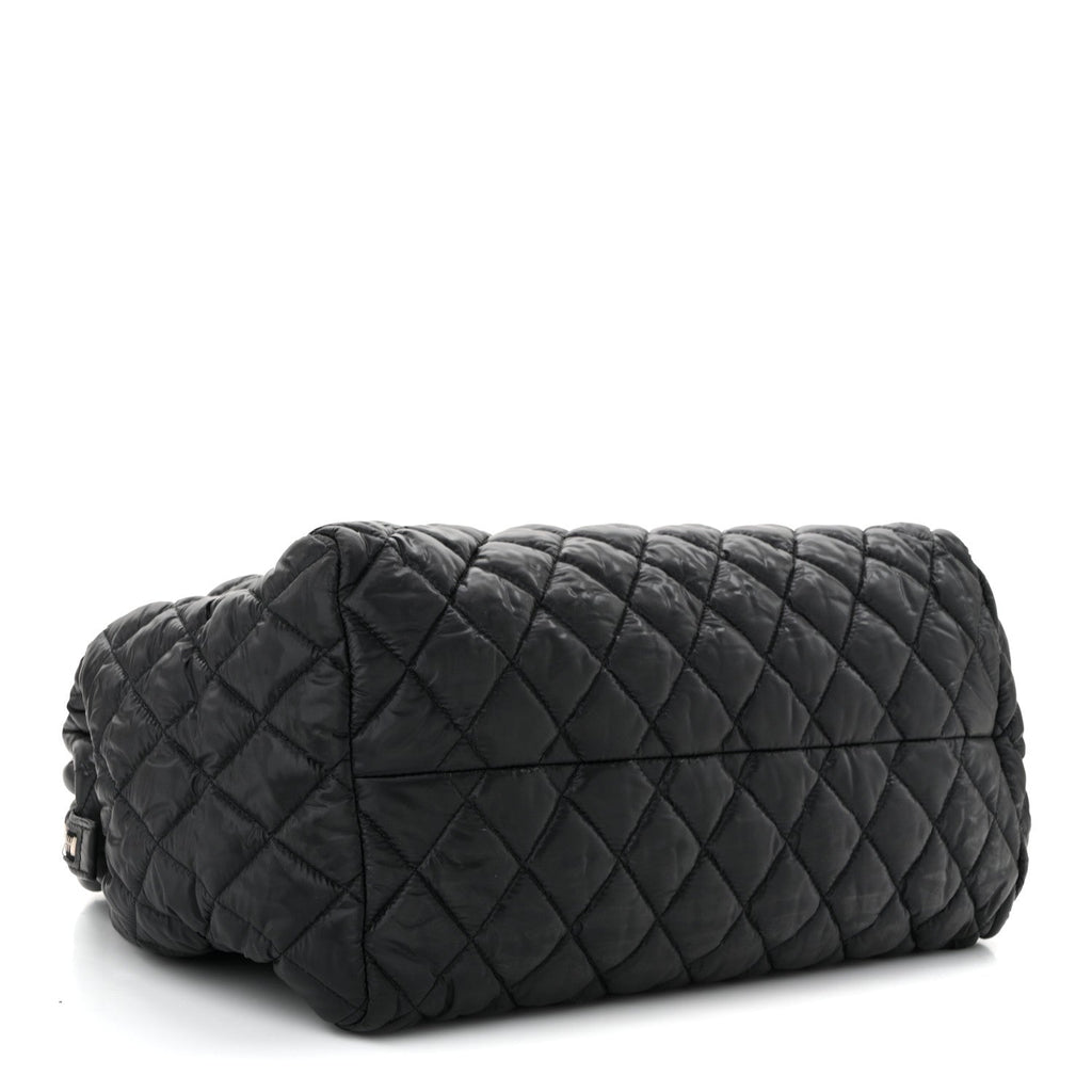 Nylon Coco Cocoon Bowler Black