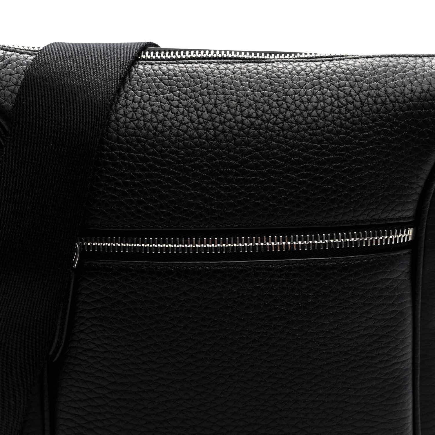 Heavy Grain Small Urban Messenger Black