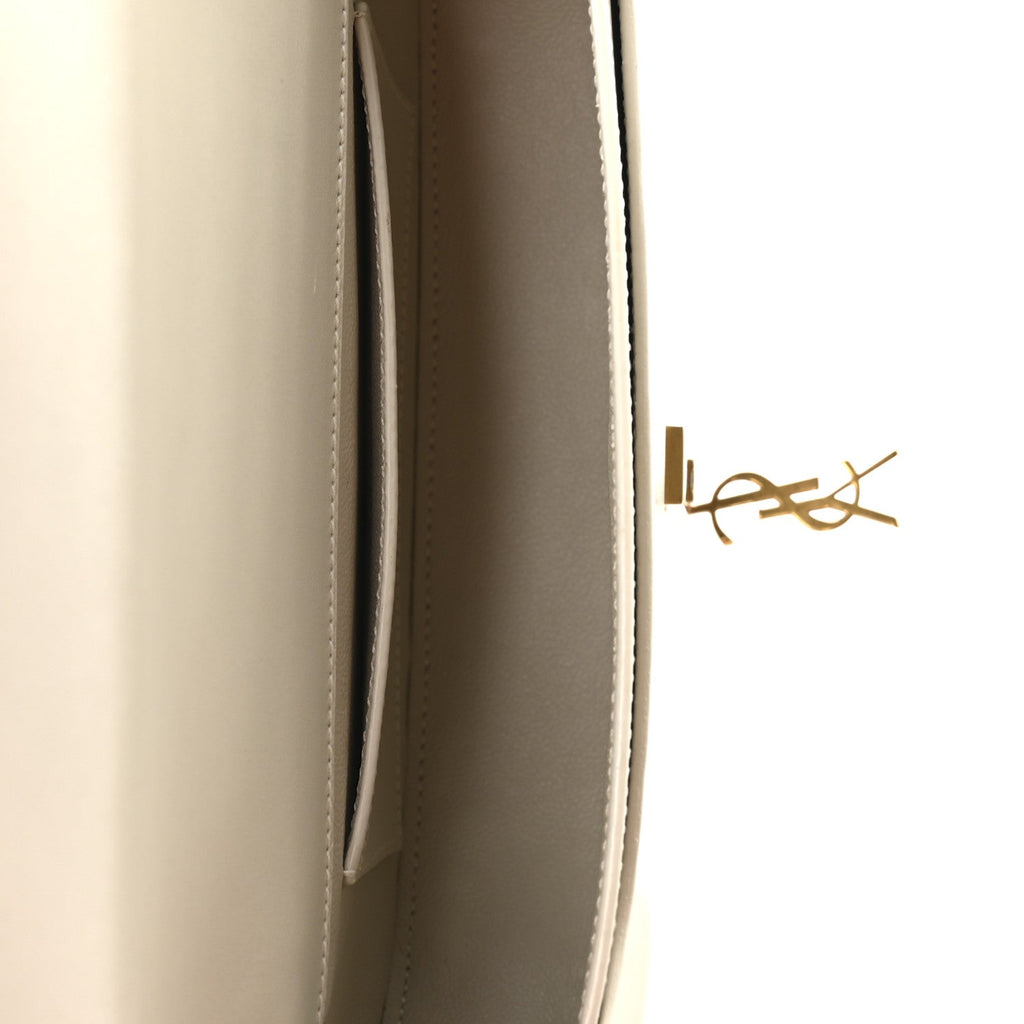 Box Calfskin Mini Voltaire Shoulder Bag Crema soft