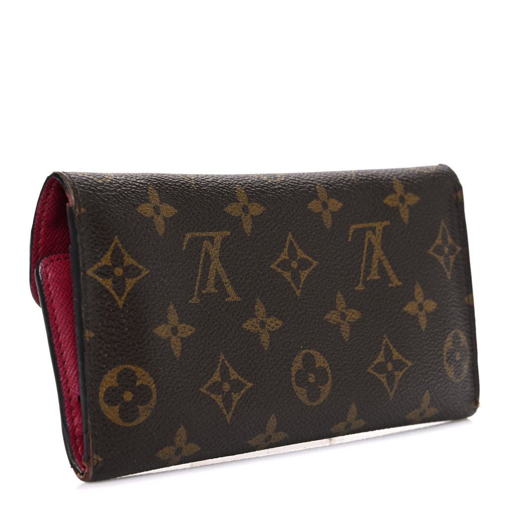 Monogram Sarah Wallet NM Fuchsia