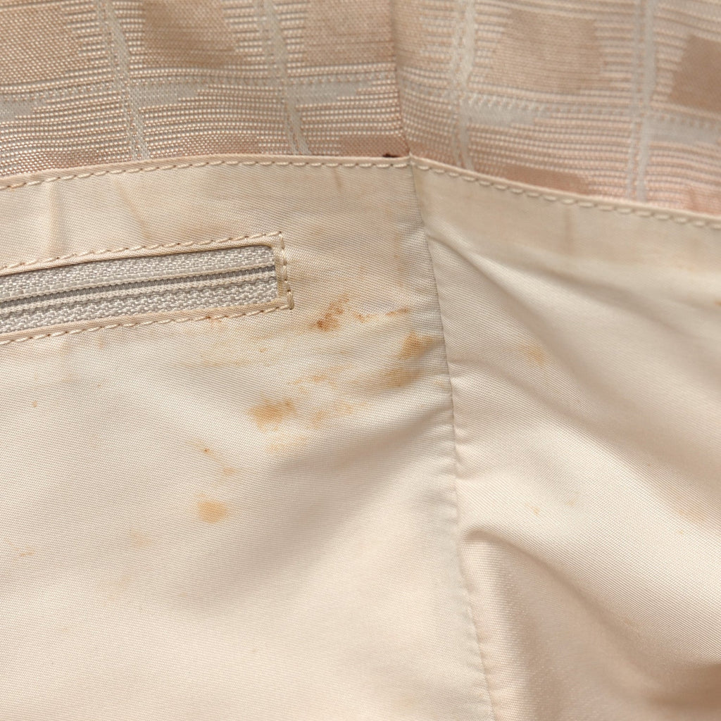 Nylon Medium Travel Tote Beige