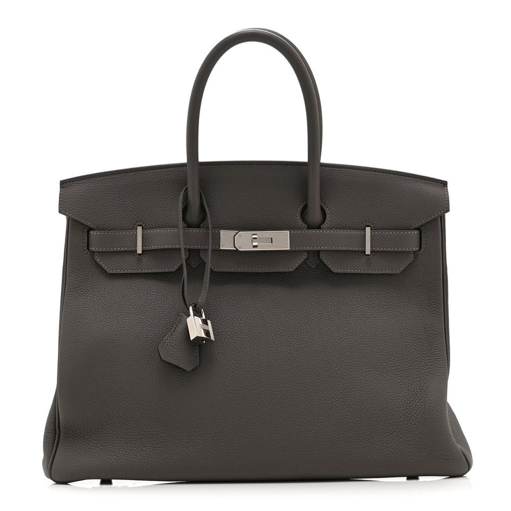 Togo Birkin 35 Etain
