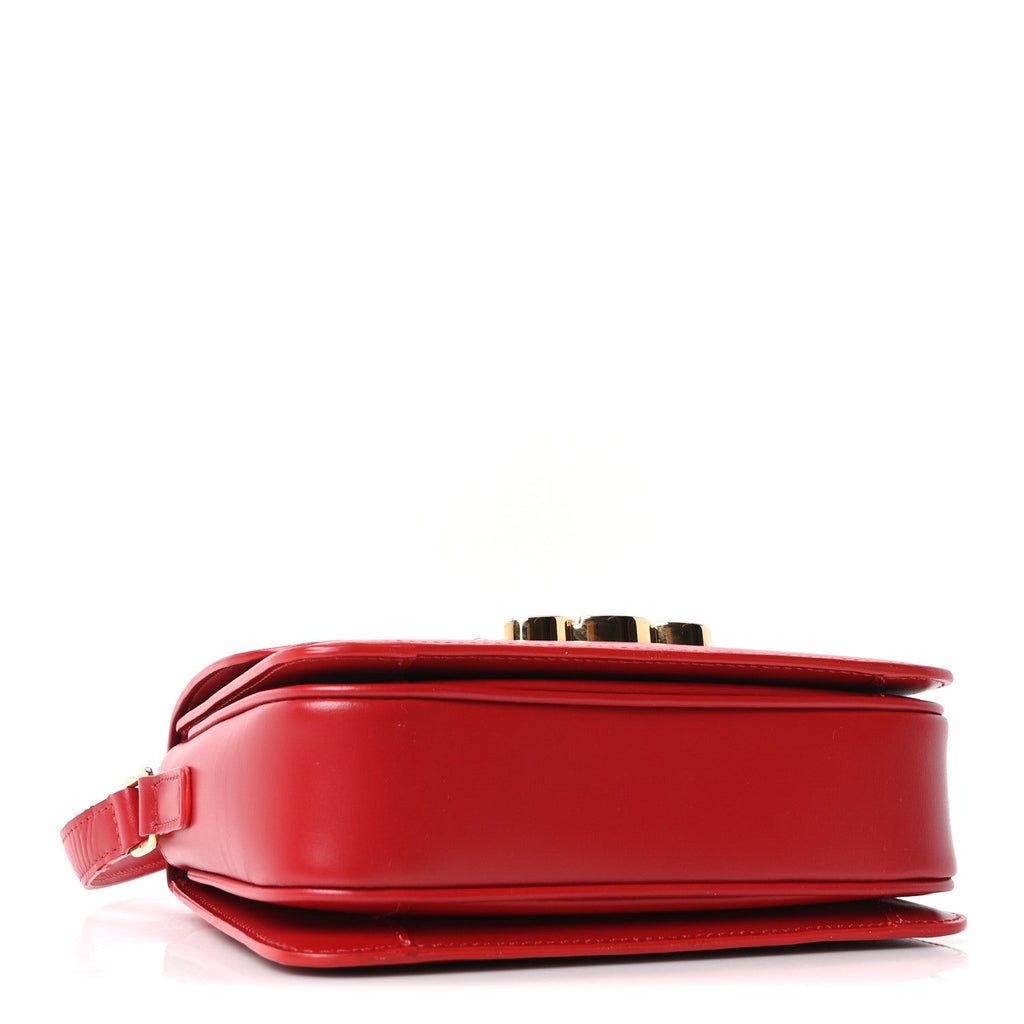 Shiny Calfskin Teen Triomphe Red