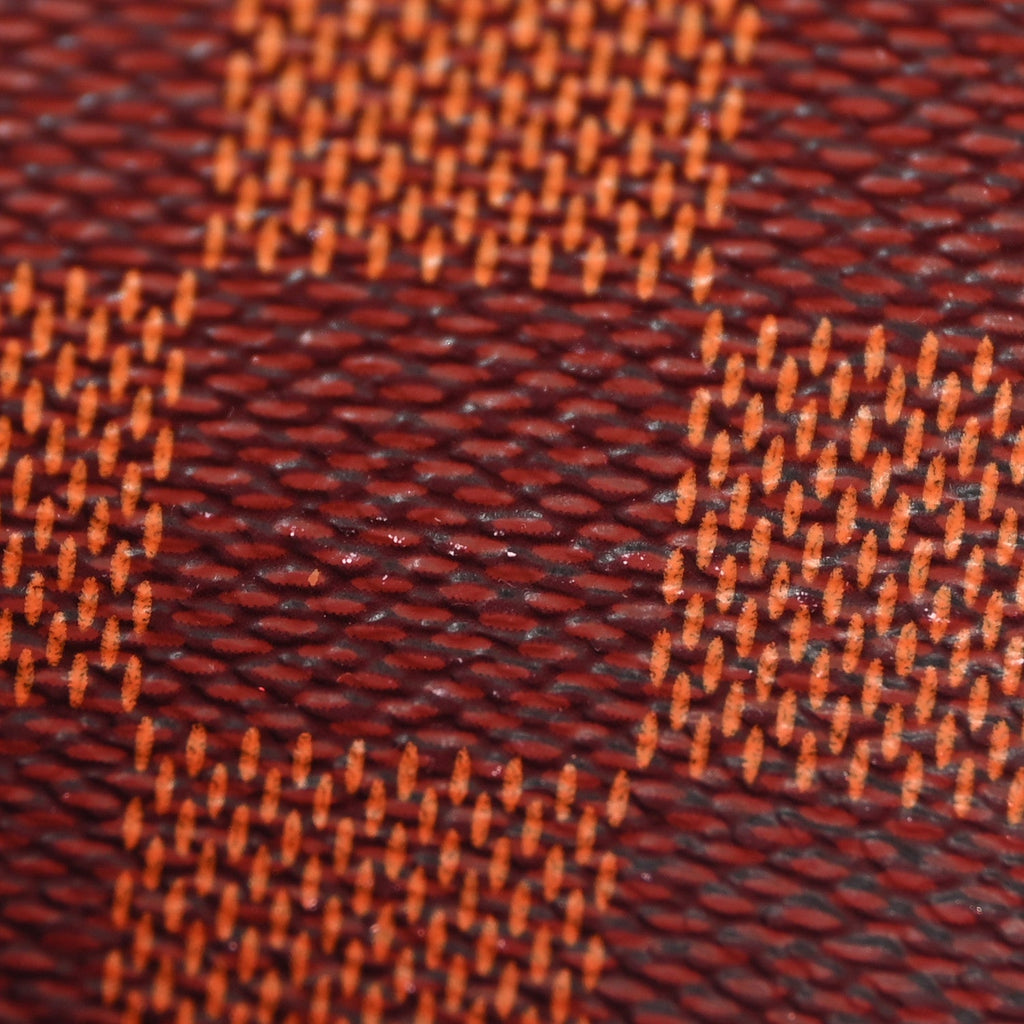 Damier Ebene Clemence Wallet Cherry