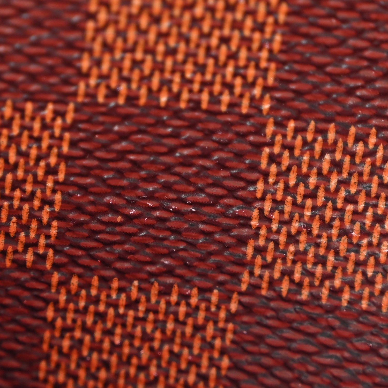 Damier Ebene Clemence Wallet Cherry