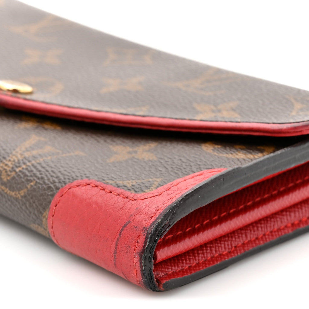 Monogram Sarah Retiro Wallet Cherry