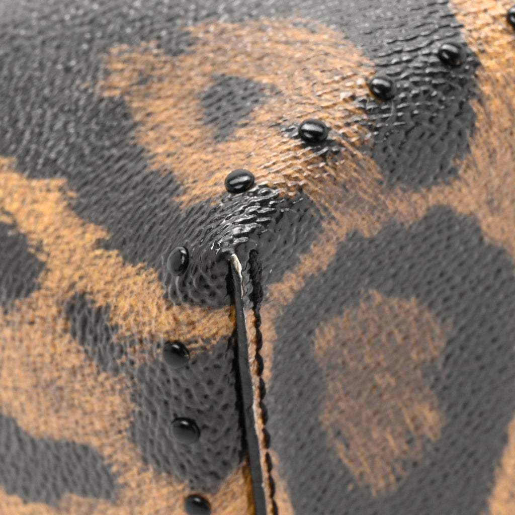 Monogram Leopard Camera Box