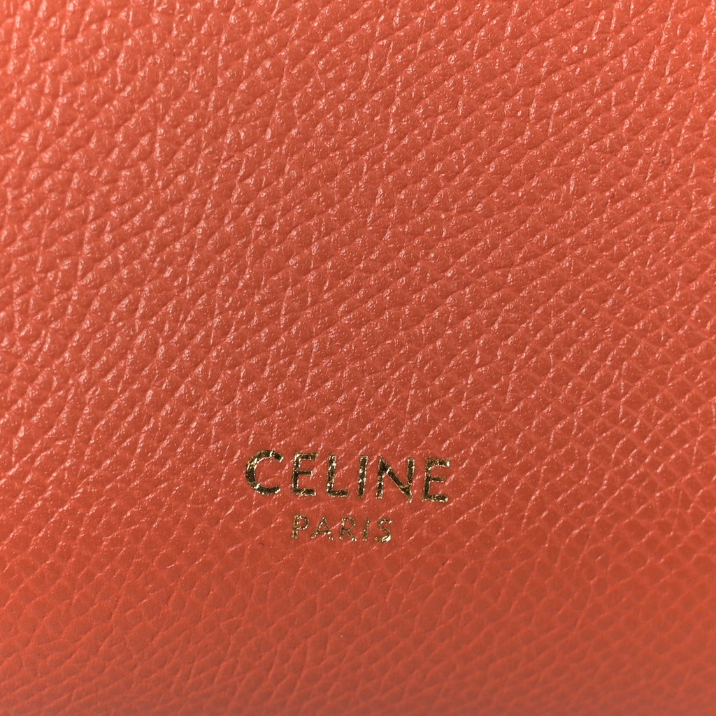 Grained Calfskin Nano Belt Bag Terracotta