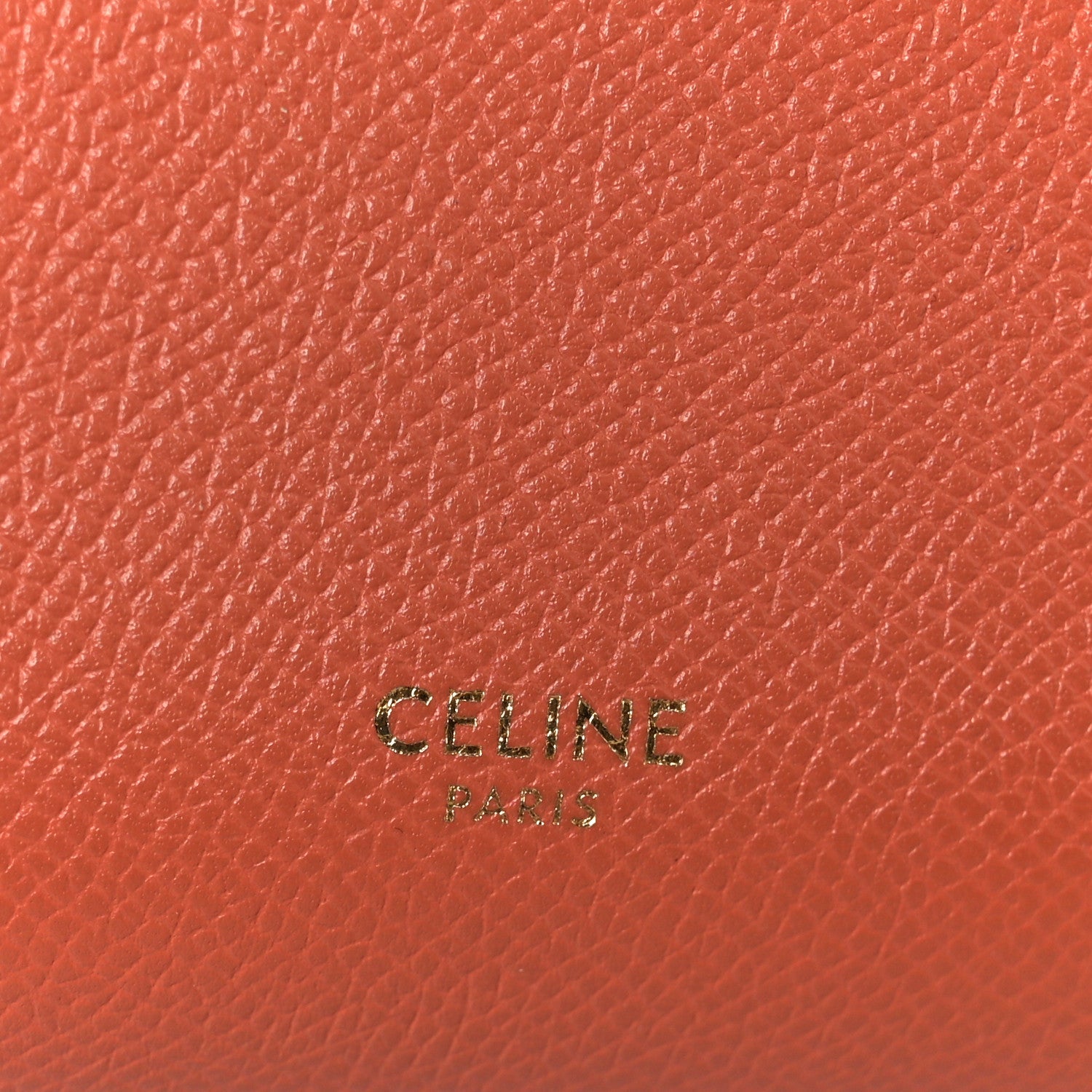 Grained Calfskin Nano Belt Bag Terracotta