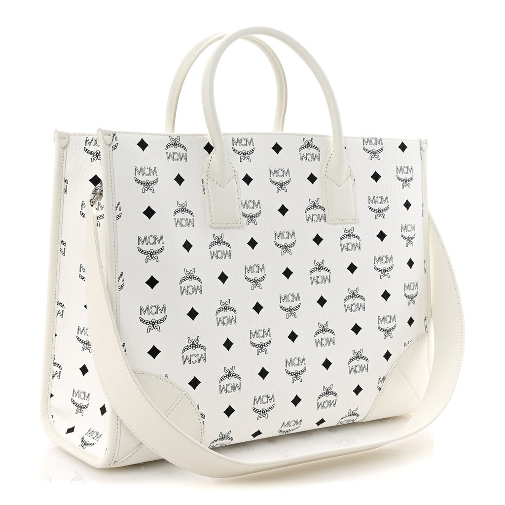 Visetos Large Munchen Tote White