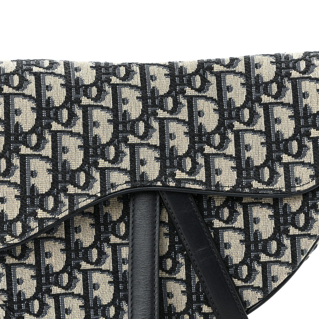 Oblique Saddle Bag Blue