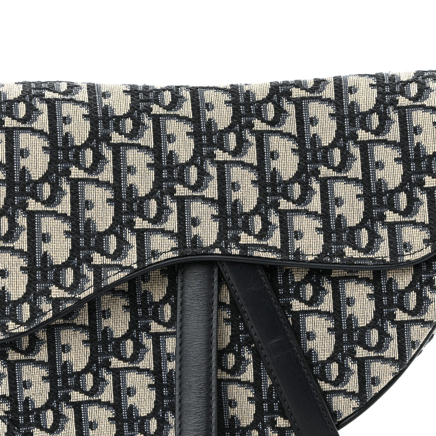 Oblique Saddle Bag Blue