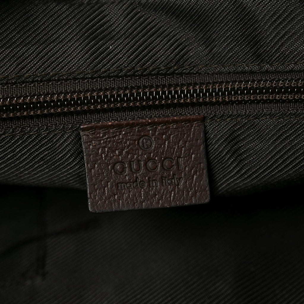 Monogram Medium Half Moon Hobo Dark Brown