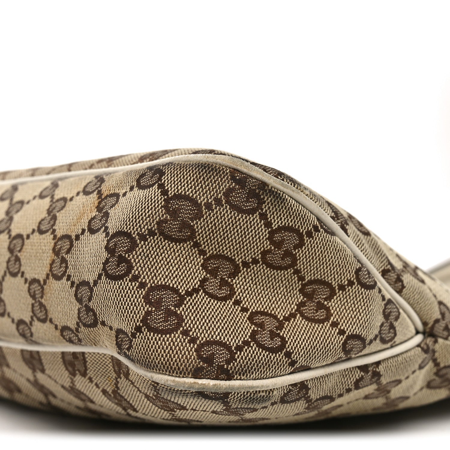 Monogram Medium Charmy Shoulder Bag White