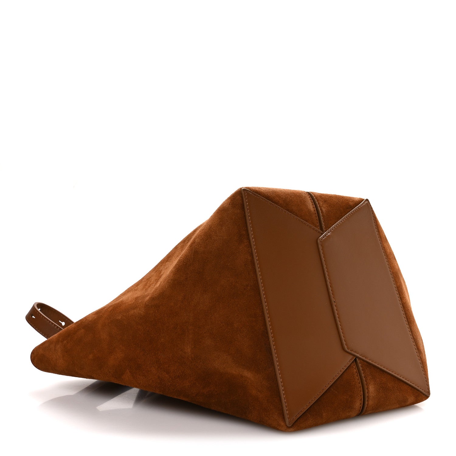 Suede Large Chelsea Tote Saddle