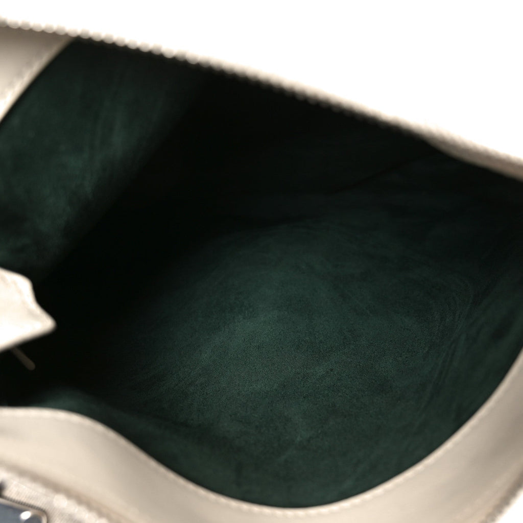 Crinkled Calfskin Small Knight Shoulder Bag Soap