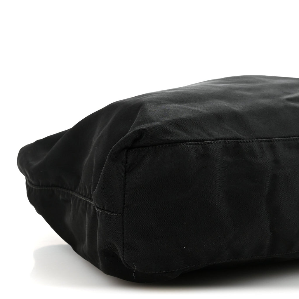 Tessuto Nylon Shopping Tote Black