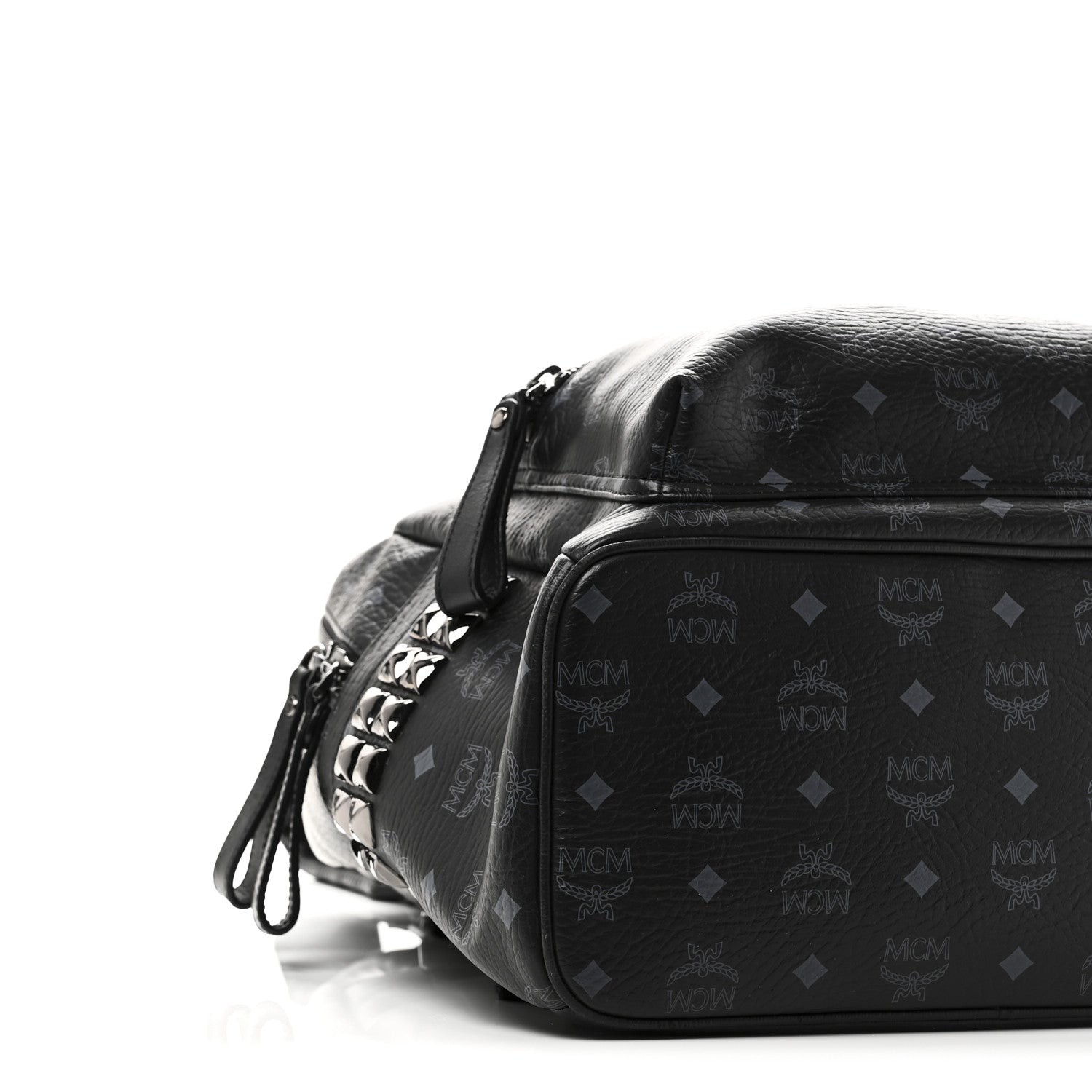 Visetos Medium Side Studs Stark Backpack Black