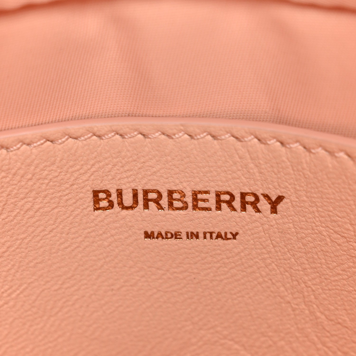 Lambskin Quilted Mini Lola Camera Bag Peach Pink