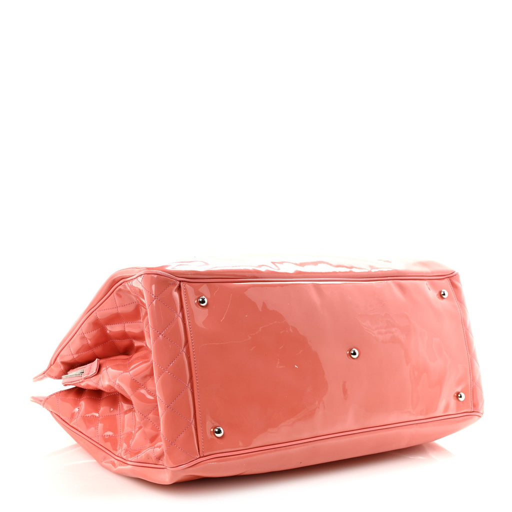 Vinyl Lipstick Ligne Tote Pink