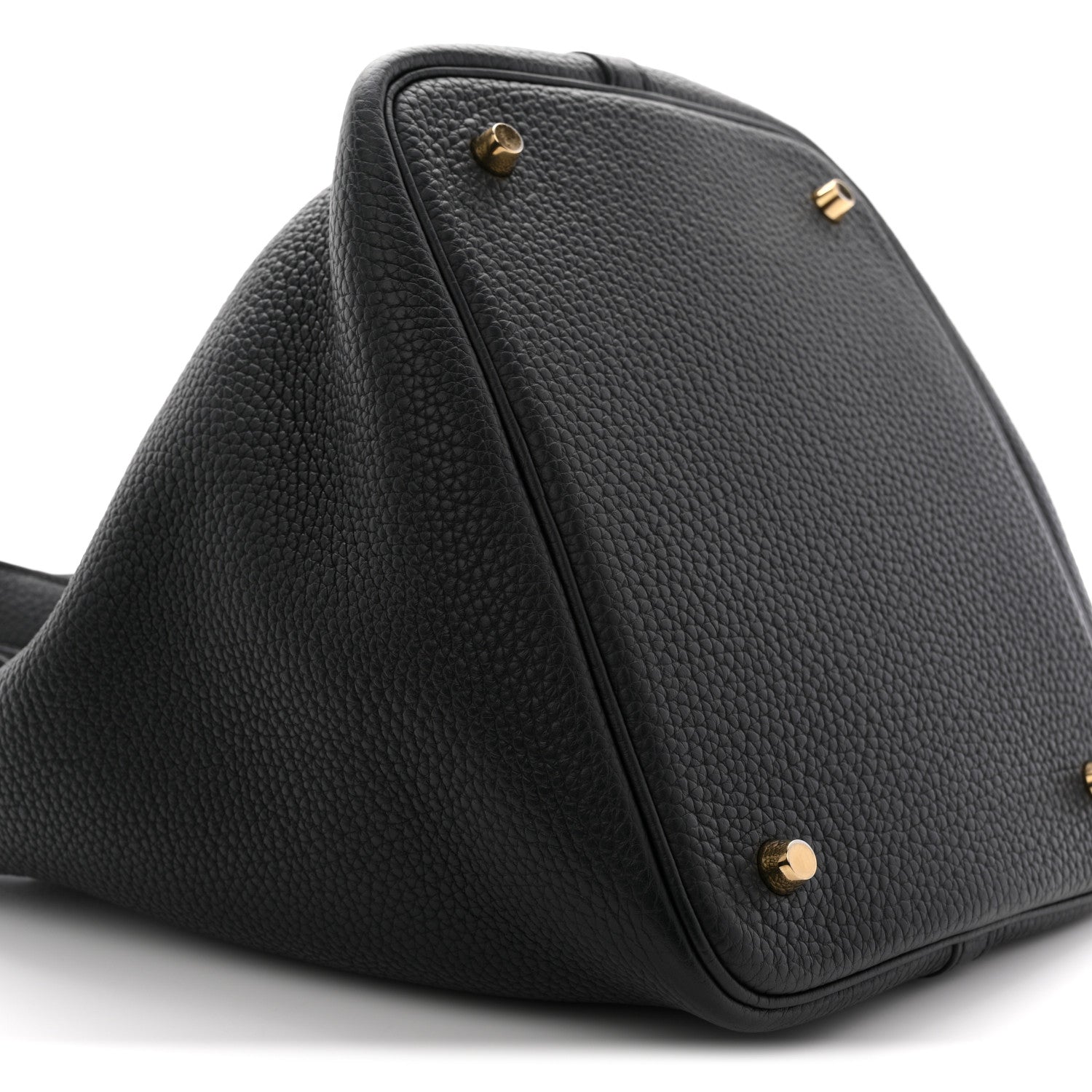 Taurillon Clemence Picotin Lock 22 MM Black