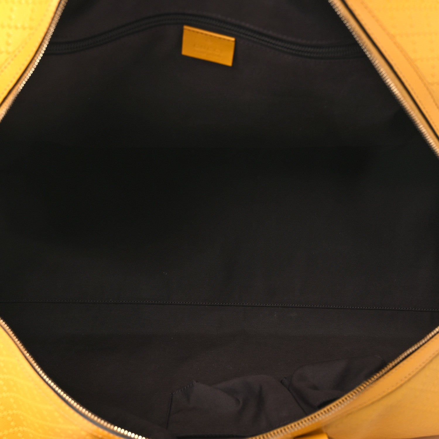 GG Diamante Large Carry On Duffle Yellow