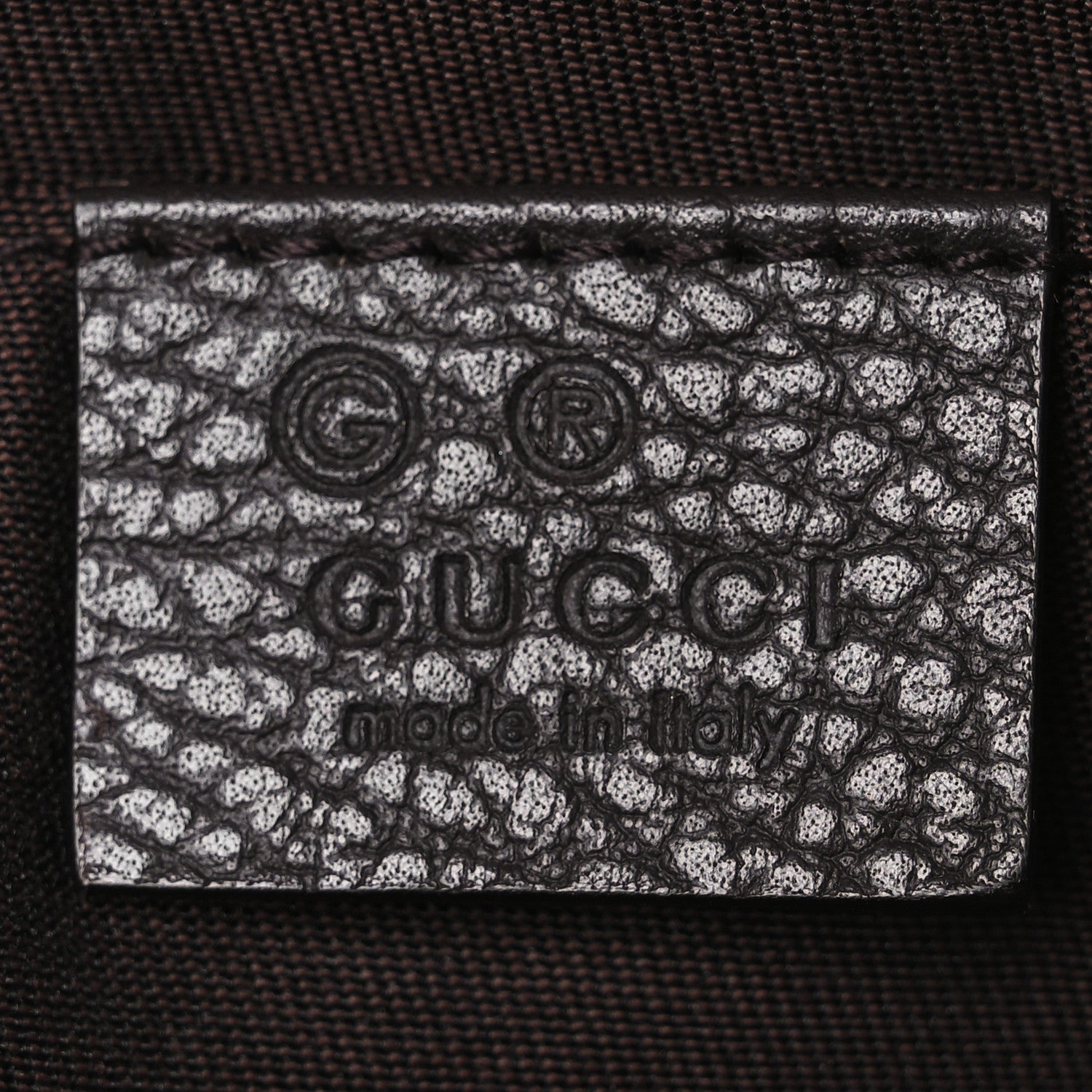 Monogram Belt Bag Dark Brown