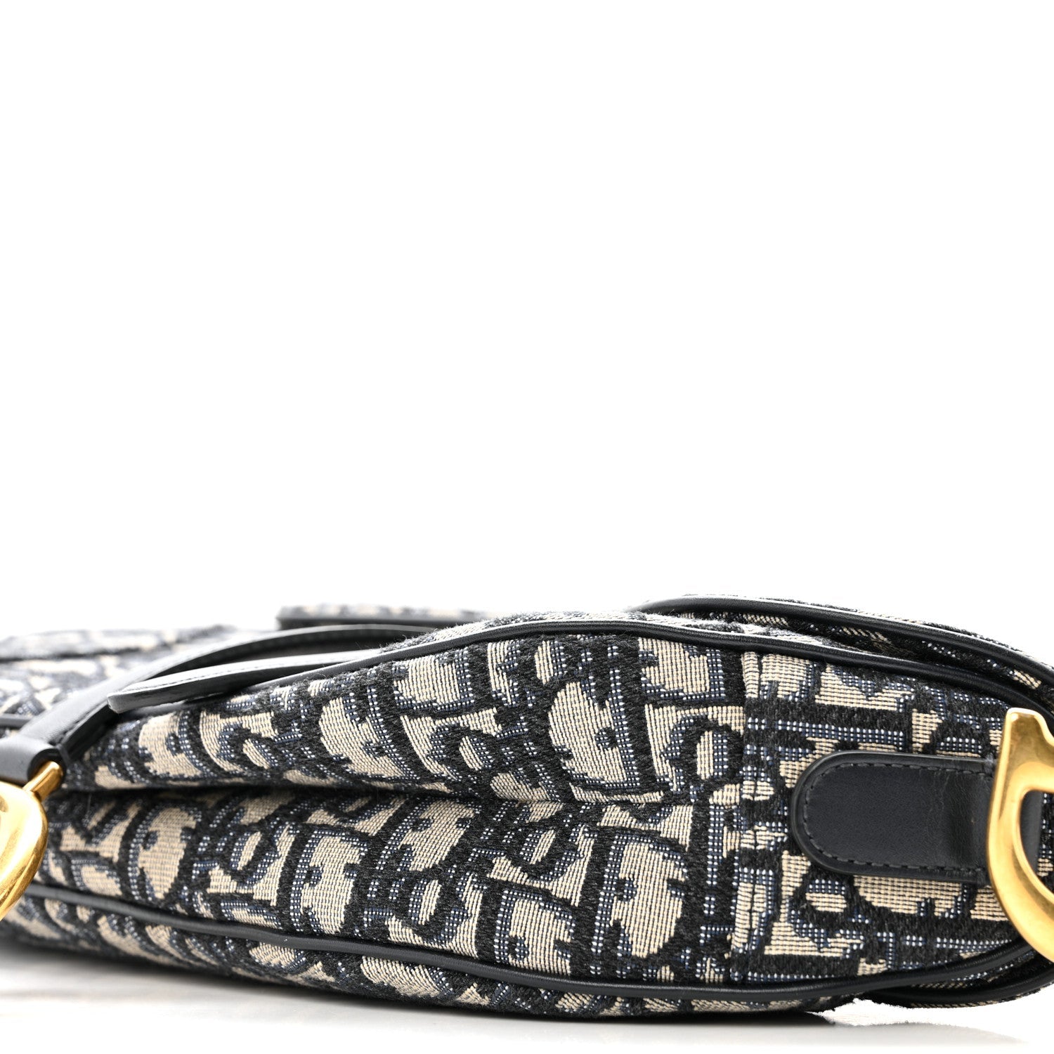Oblique Saddle Bag Blue